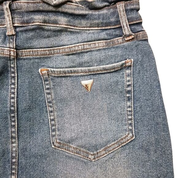 GUESS Denim Pencil Skirt -Size Lg -EUC $98 Retail - Picture 7 of 11